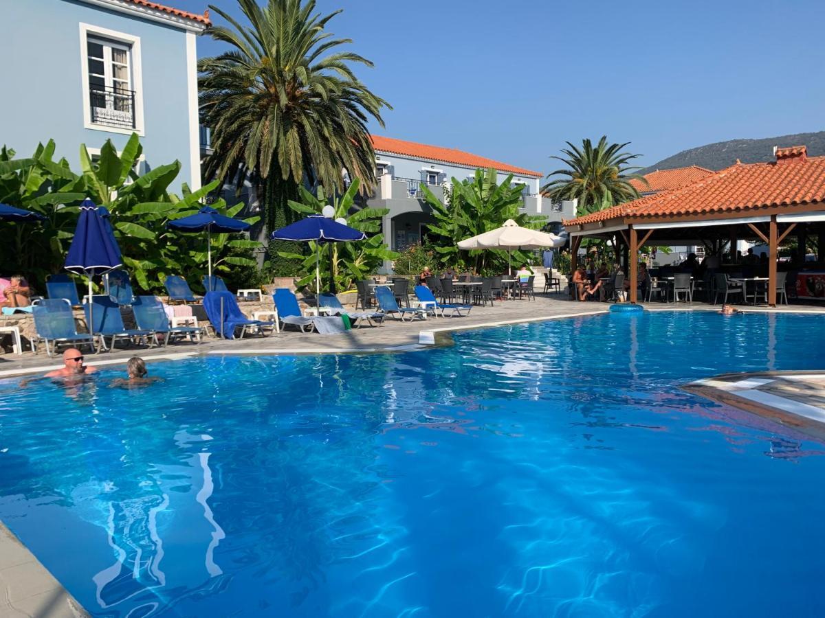 Blue Sky Hotel - Petra - Lesvos - Greece 외부 사진