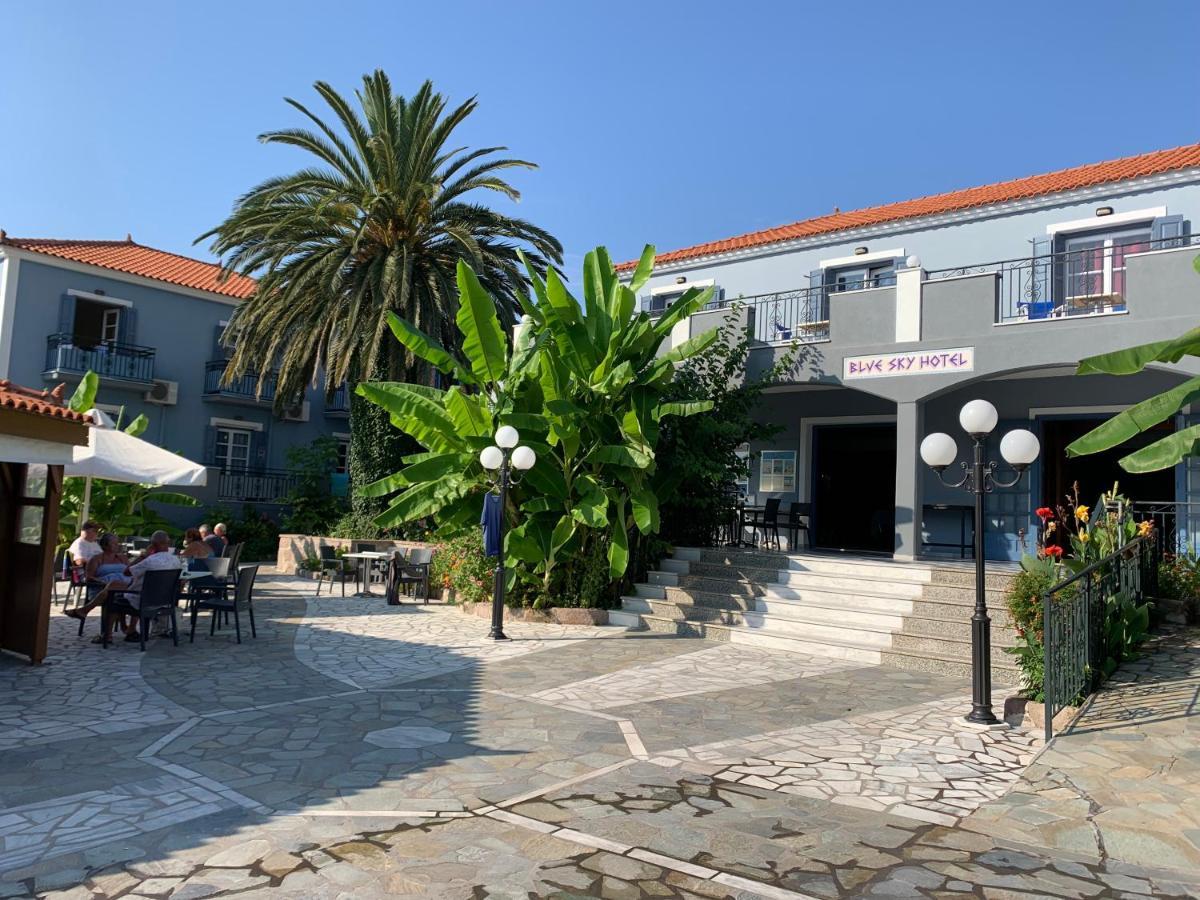 Blue Sky Hotel - Petra - Lesvos - Greece 외부 사진