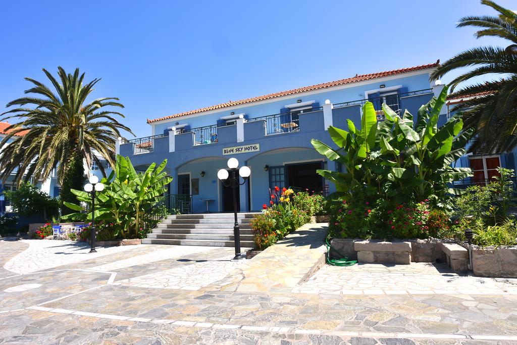 Blue Sky Hotel - Petra - Lesvos - Greece 외부 사진