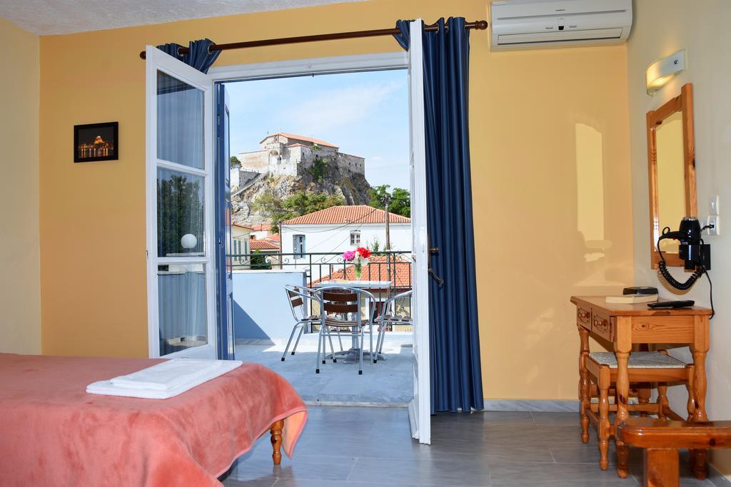 Blue Sky Hotel - Petra - Lesvos - Greece 외부 사진