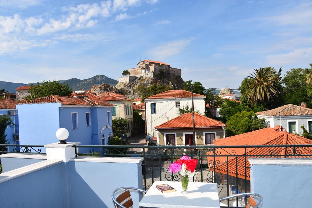Blue Sky Hotel - Petra - Lesvos - Greece 외부 사진