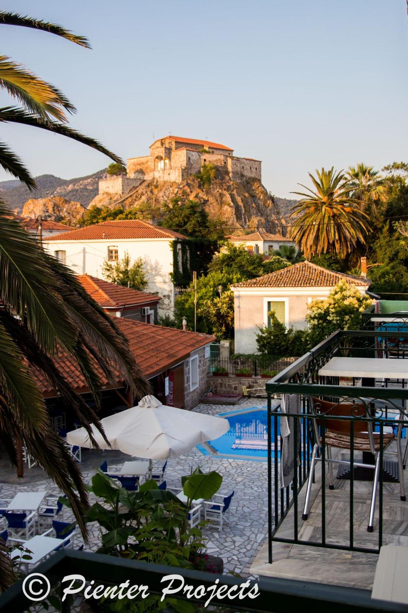 Blue Sky Hotel - Petra - Lesvos - Greece 외부 사진