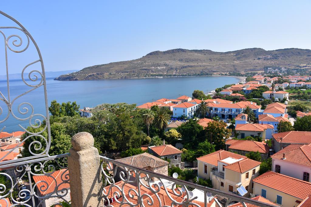 Blue Sky Hotel - Petra - Lesvos - Greece 외부 사진