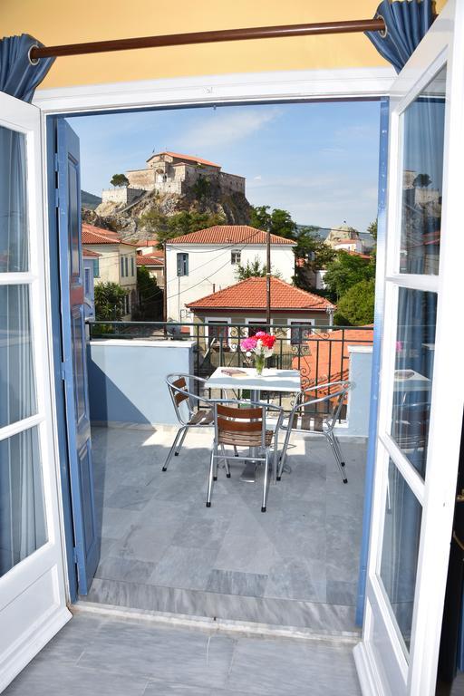 Blue Sky Hotel - Petra - Lesvos - Greece 외부 사진