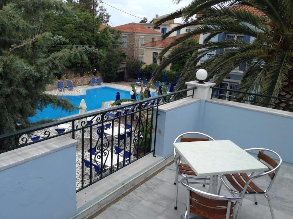 Blue Sky Hotel - Petra - Lesvos - Greece 외부 사진