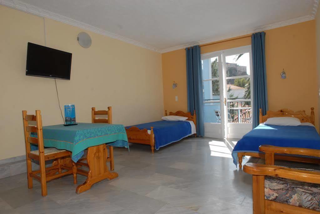 Blue Sky Hotel - Petra - Lesvos - Greece 외부 사진