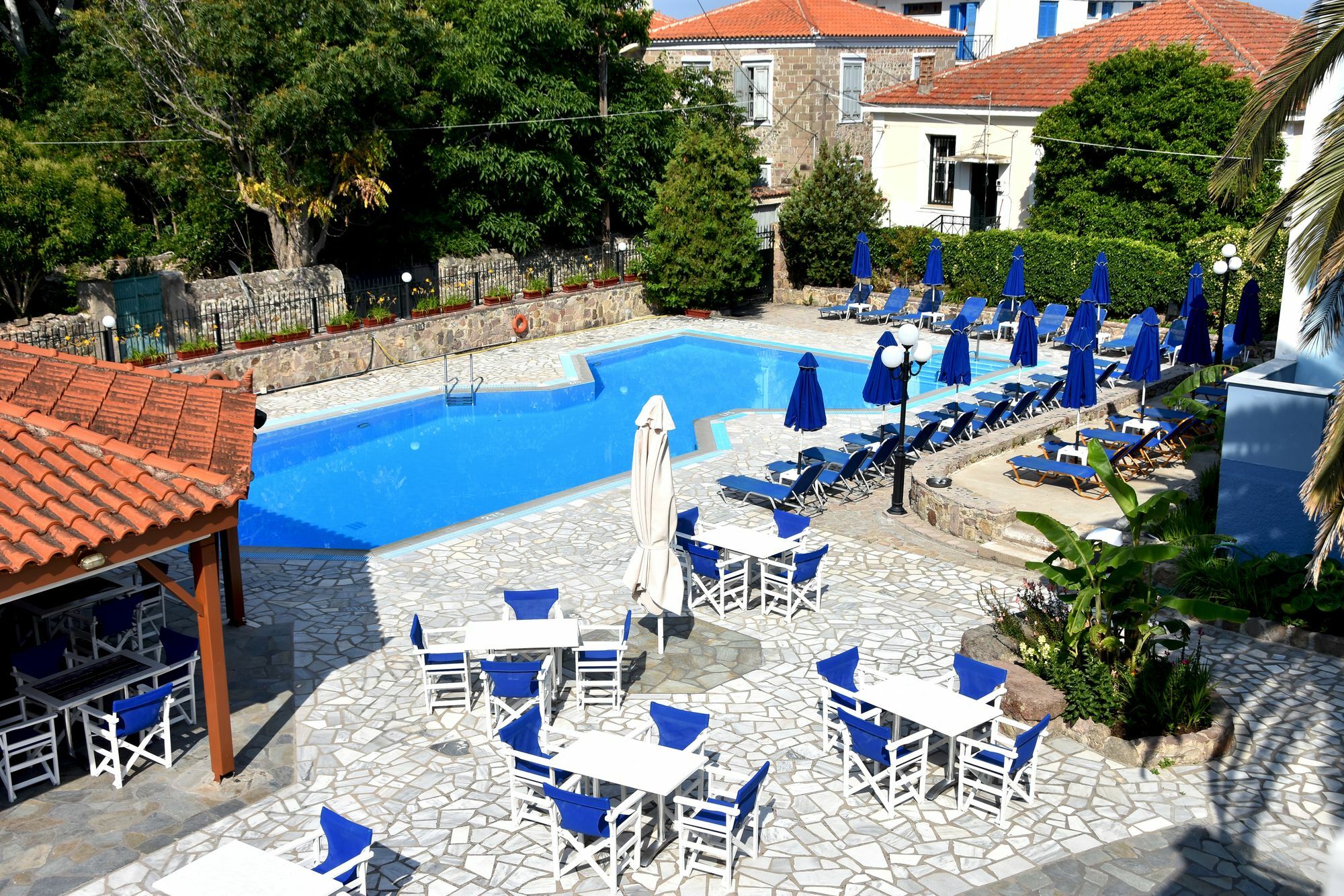 Blue Sky Hotel - Petra - Lesvos - Greece 외부 사진