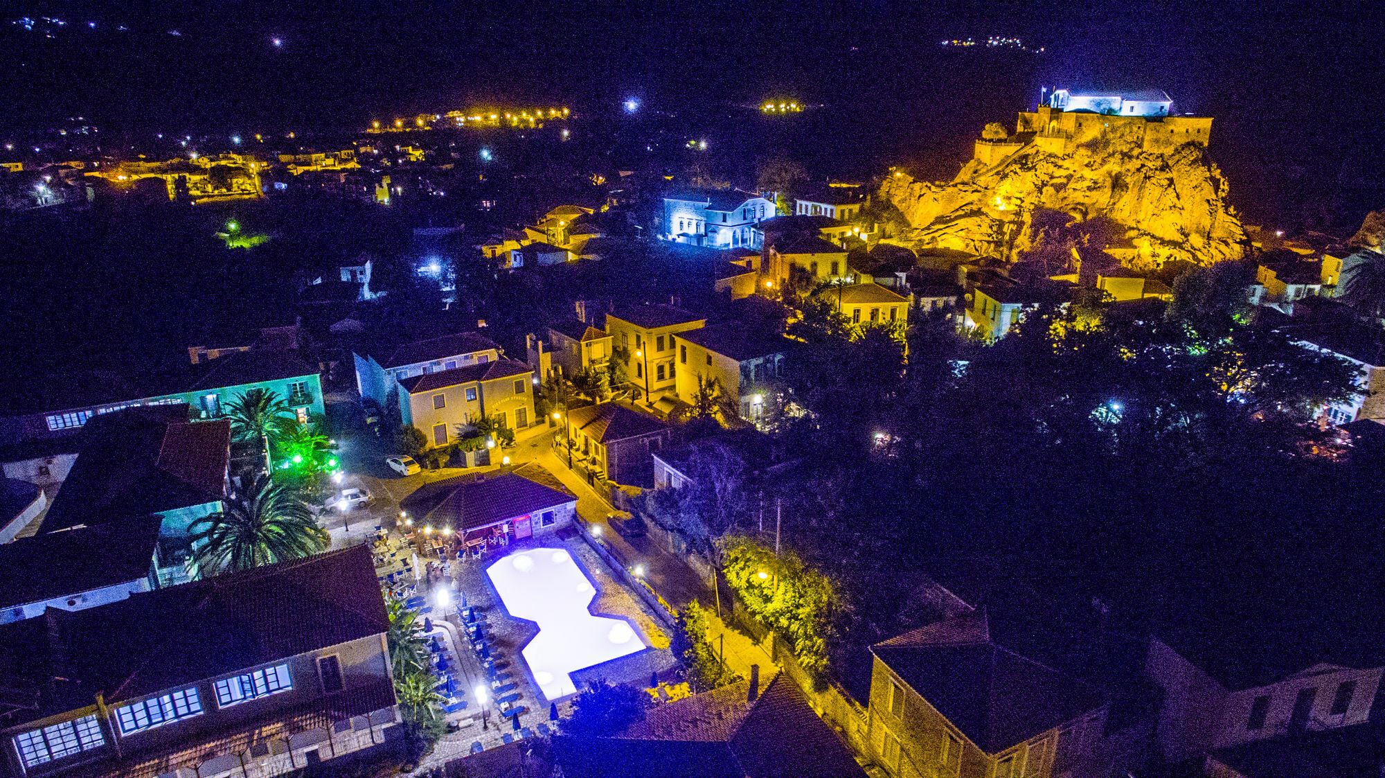 Blue Sky Hotel - Petra - Lesvos - Greece 외부 사진