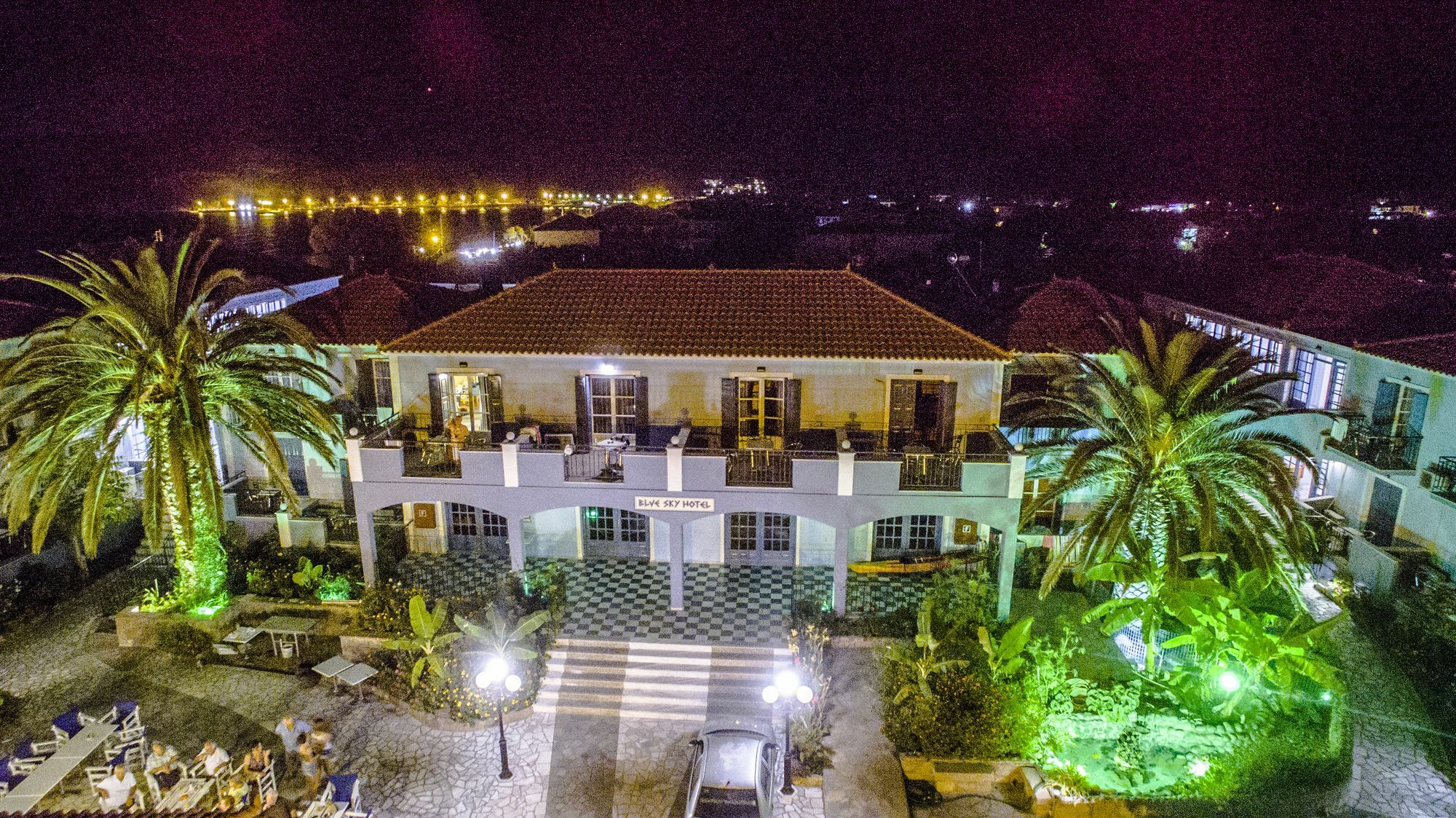 Blue Sky Hotel - Petra - Lesvos - Greece 외부 사진