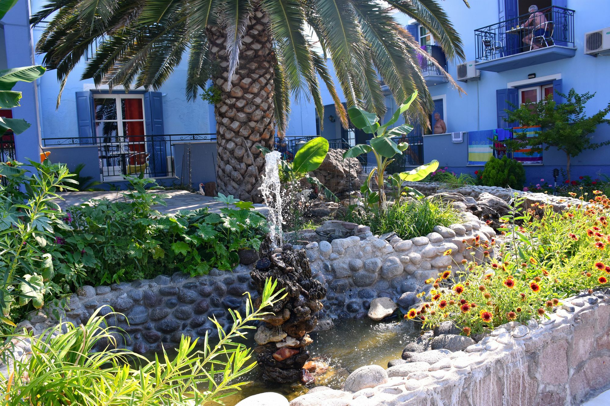 Blue Sky Hotel - Petra - Lesvos - Greece 외부 사진